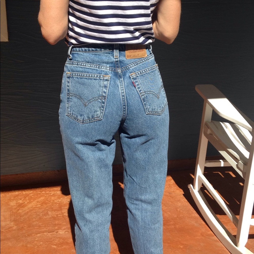 Levi's Strauss vintage new blue slim jeans